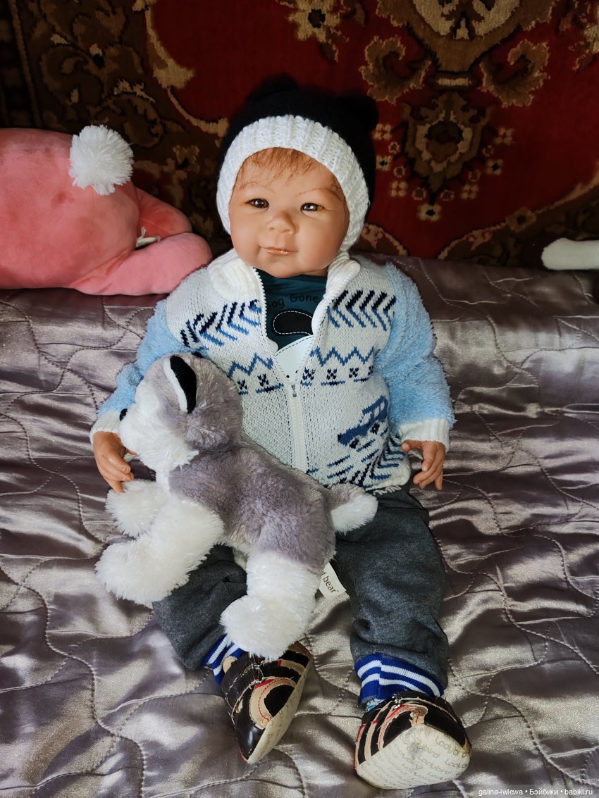 Осенняя прогулка Василя — Куклы Реборн (Reborn): домашние фото