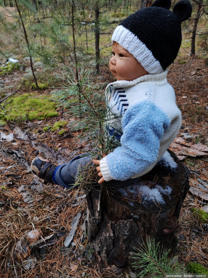 Осенняя прогулка Василя — Куклы Реборн (Reborn): домашние фото