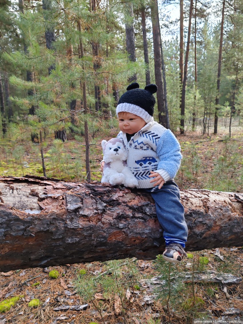 Осенняя прогулка Василя — Куклы Реборн (Reborn): домашние фото
