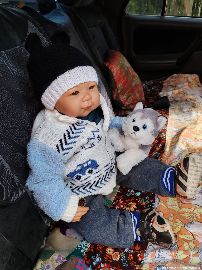 Осенняя прогулка Василя — Куклы Реборн (Reborn): домашние фото