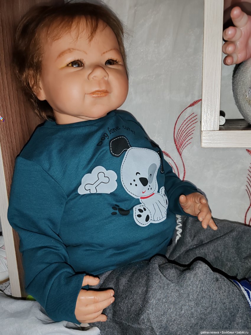 Осенняя прогулка Василя — Куклы Реборн (Reborn): домашние фото