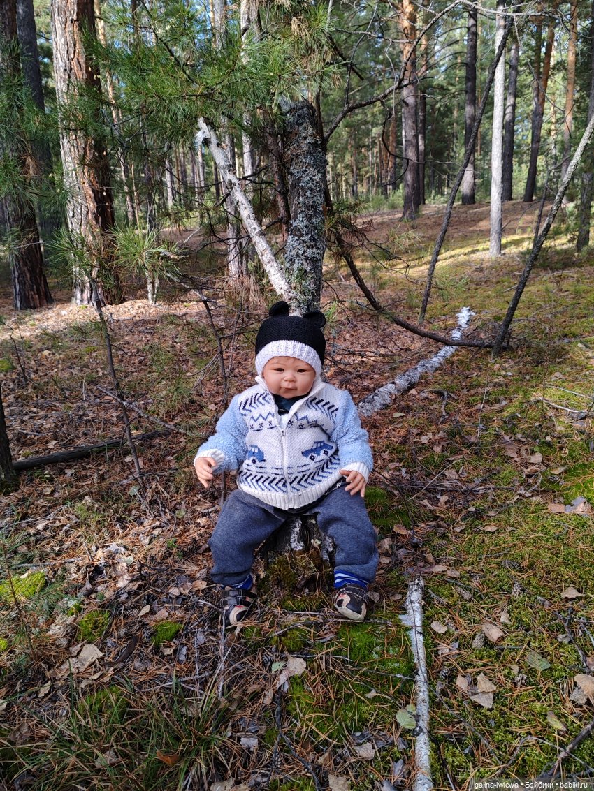Осенняя прогулка Василя — Куклы Реборн (Reborn): домашние фото