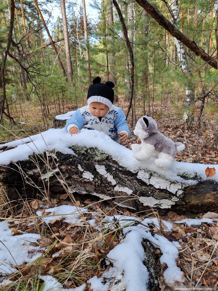 Осенняя прогулка Василя — Куклы Реборн (Reborn): домашние фото (фото 2)