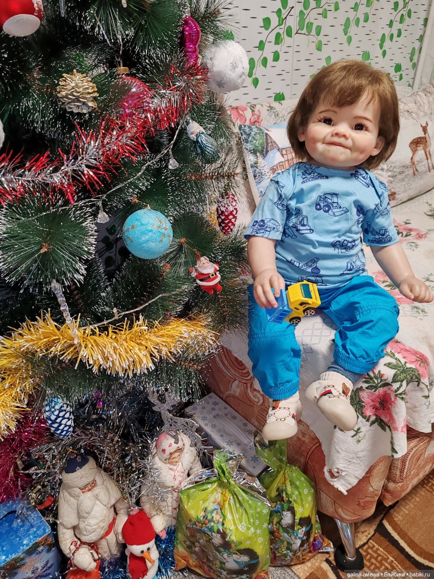 С Новым годом!) — Куклы Реборн (Reborn): домашние фото