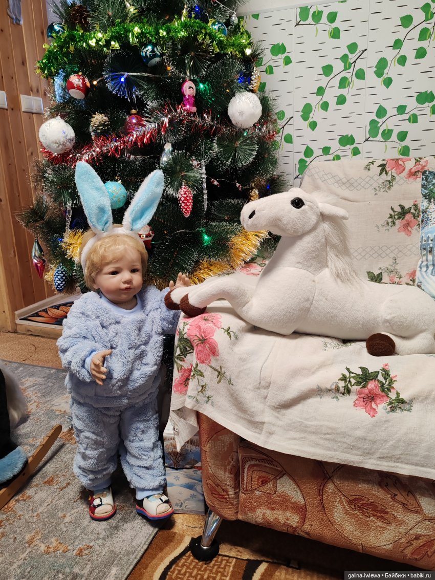 С Новым годом!) — Куклы Реборн (Reborn): домашние фото