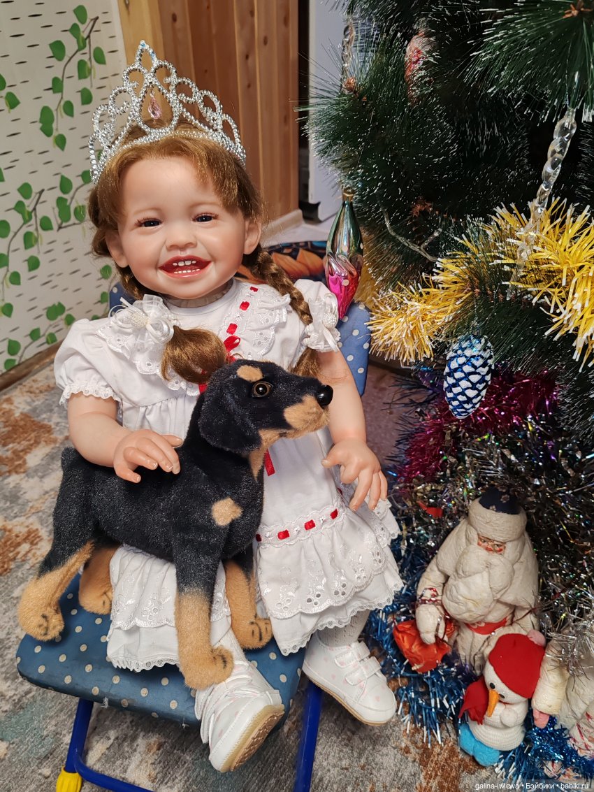 С Новым годом!) — Куклы Реборн (Reborn): домашние фото (фото 2)