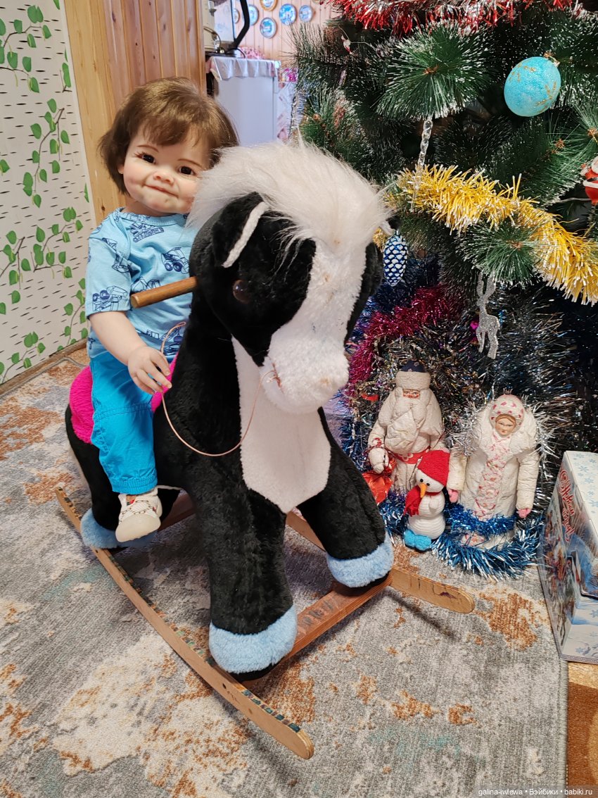 С Новым годом!) — Куклы Реборн (Reborn): домашние фото (фото 6)