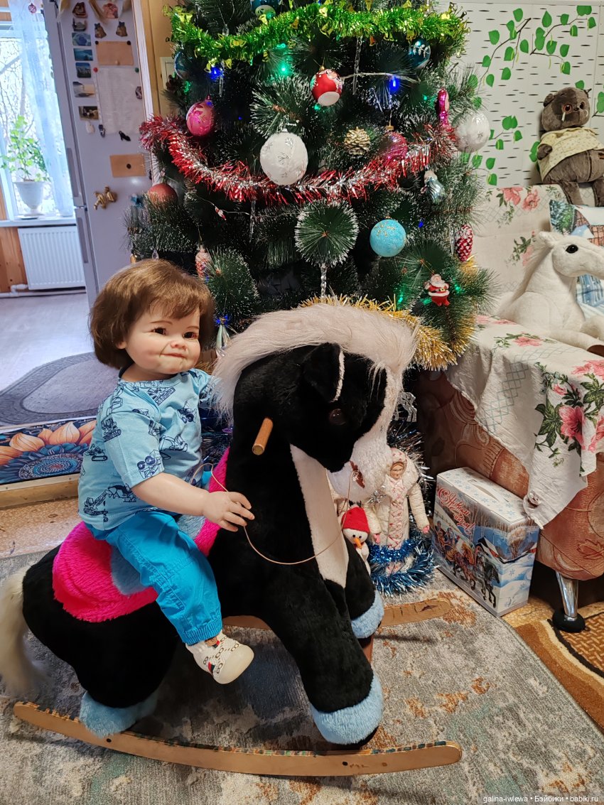 С Новым годом!) — Куклы Реборн (Reborn): домашние фото (фото 5)