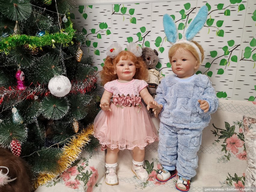 С Новым годом!) — Куклы Реборн (Reborn): домашние фото