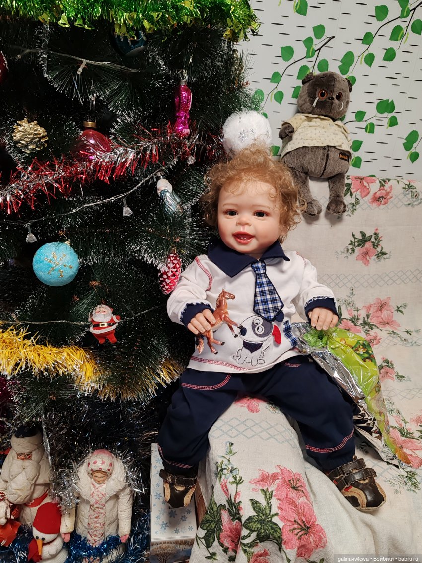 С Новым годом!) — Куклы Реборн (Reborn): домашние фото