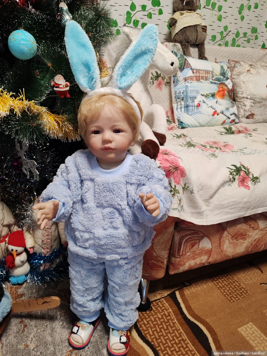 С Новым годом!) — Куклы Реборн (Reborn): домашние фото (фото 7)