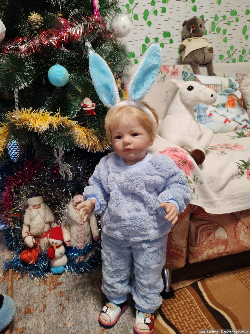 С Новым годом!) — Куклы Реборн (Reborn): домашние фото (фото 9)