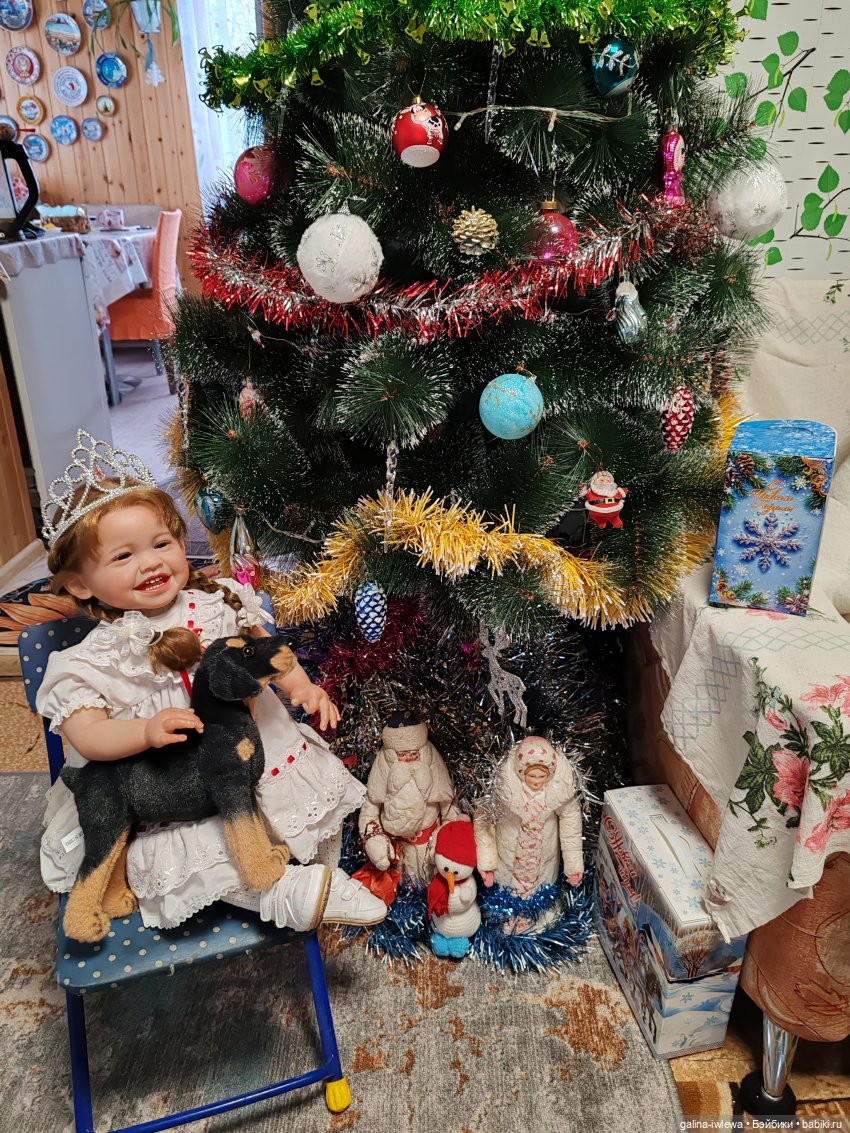С Новым годом!) — Куклы Реборн (Reborn): домашние фото