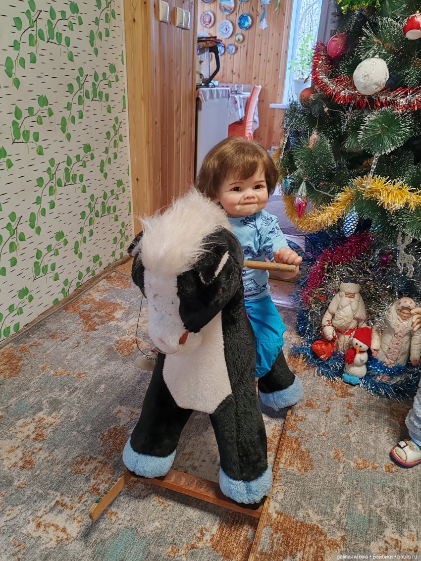 С Новым годом!) — Куклы Реборн (Reborn): домашние фото (фото 10)