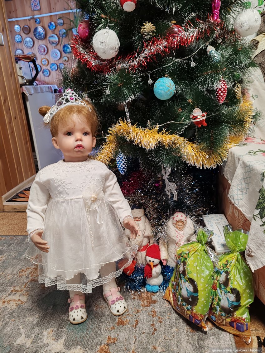 С Новым годом!) — Куклы Реборн (Reborn): домашние фото