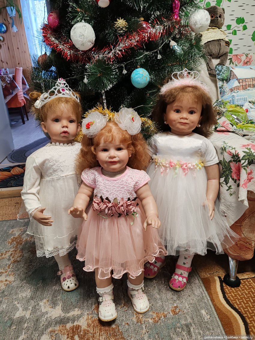 С Новым годом!) — Куклы Реборн (Reborn): домашние фото