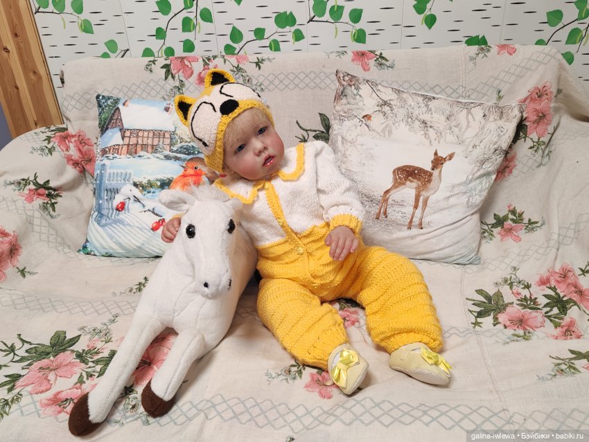 Маришка и лошадки — Куклы Реборн (Reborn): домашние фото (фото 10)
