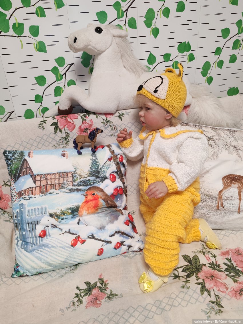 Маришка и лошадки — Куклы Реборн (Reborn): домашние фото (фото 6)