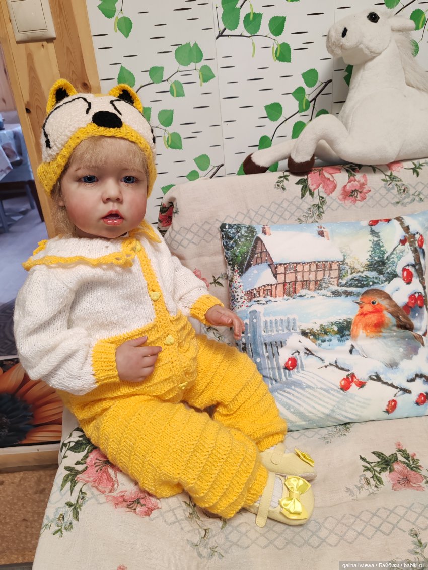 Маришка и лошадки — Куклы Реборн (Reborn): домашние фото