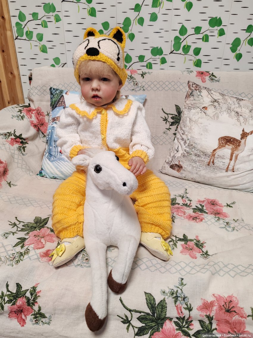 Маришка и лошадки — Куклы Реборн (Reborn): домашние фото