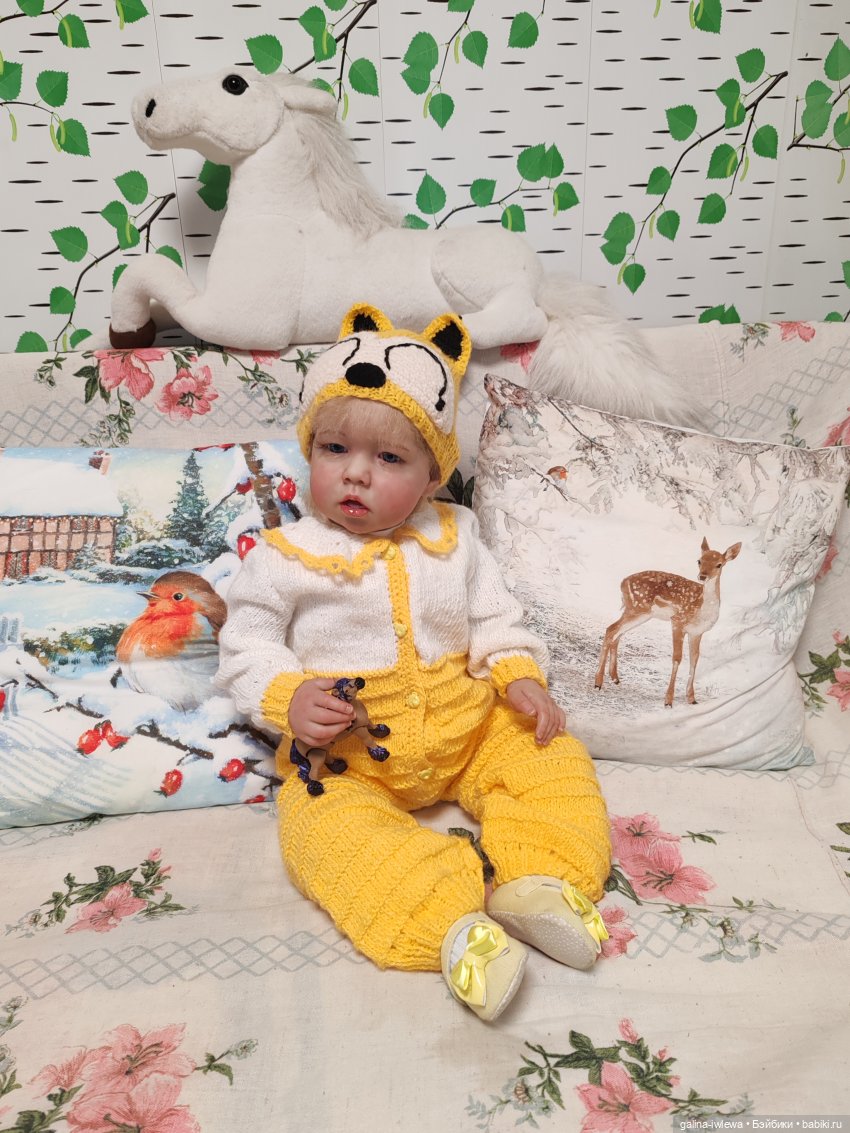 Маришка и лошадки — Куклы Реборн (Reborn): домашние фото (фото 5)