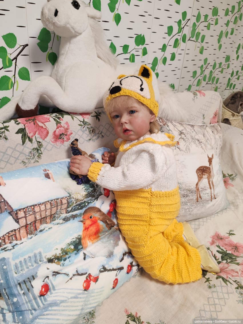 Маришка и лошадки — Куклы Реборн (Reborn): домашние фото (фото 8)