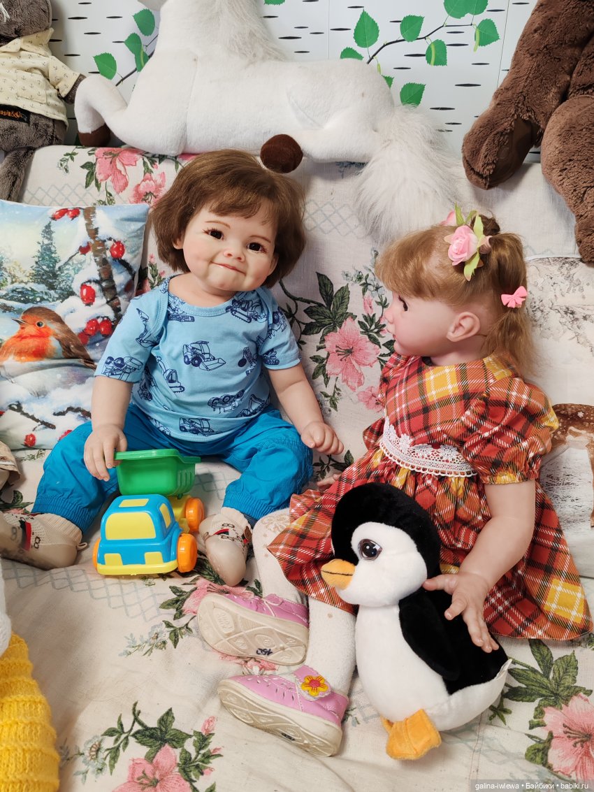 Зимние вечера — Куклы Реборн (Reborn): домашние фото