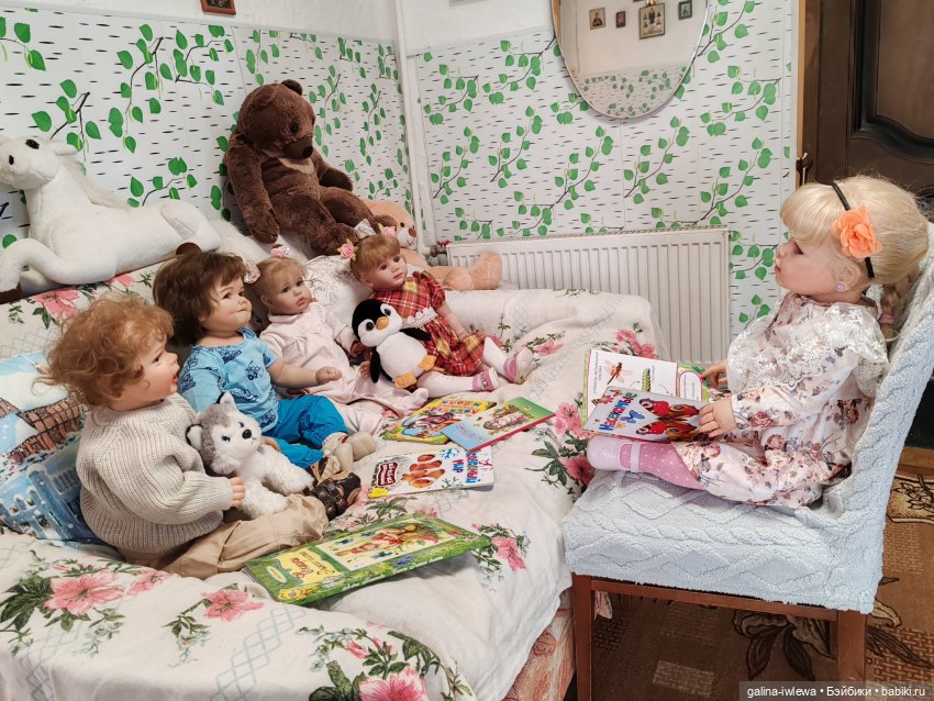 Зимние вечера — Куклы Реборн (Reborn): домашние фото (фото 7)