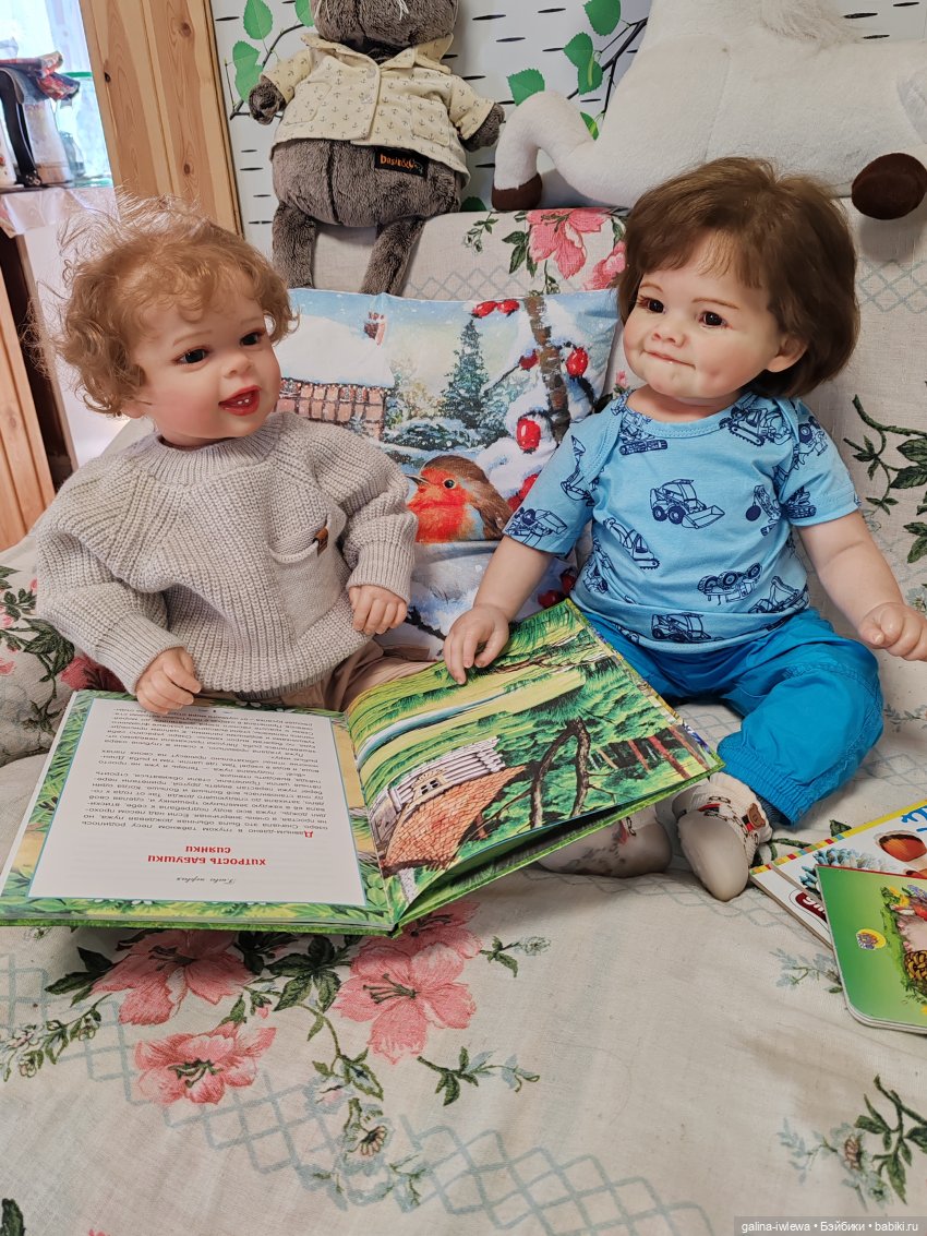 Зимние вечера — Куклы Реборн (Reborn): домашние фото