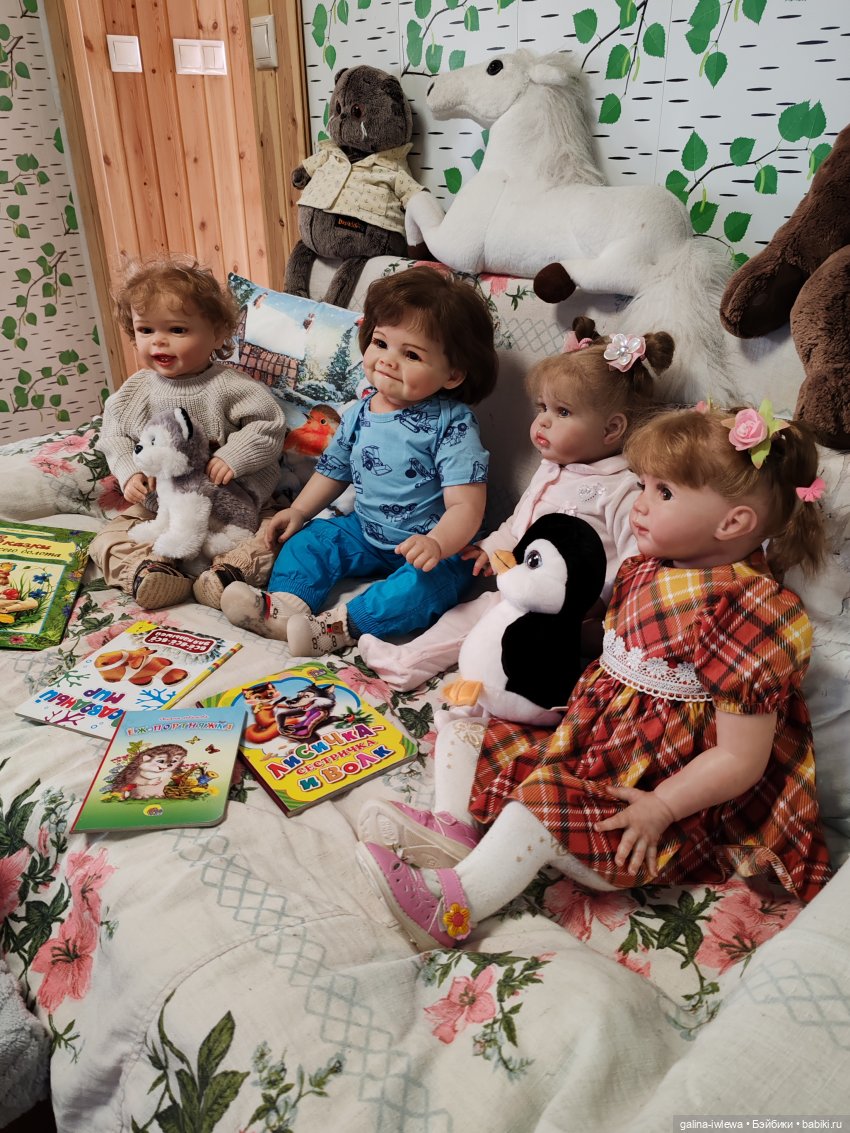 Зимние вечера — Куклы Реборн (Reborn): домашние фото (фото 10)