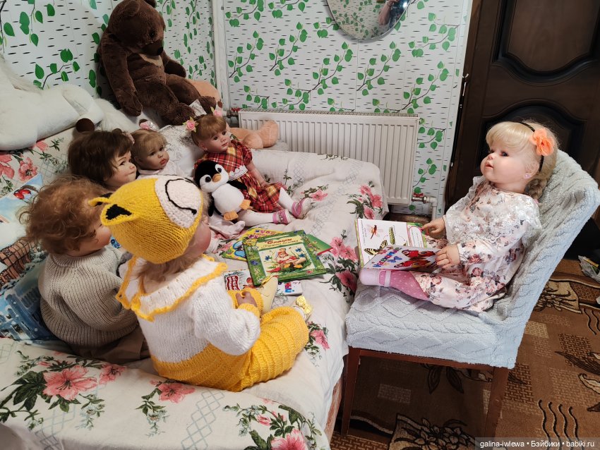 Зимние вечера — Куклы Реборн (Reborn): домашние фото