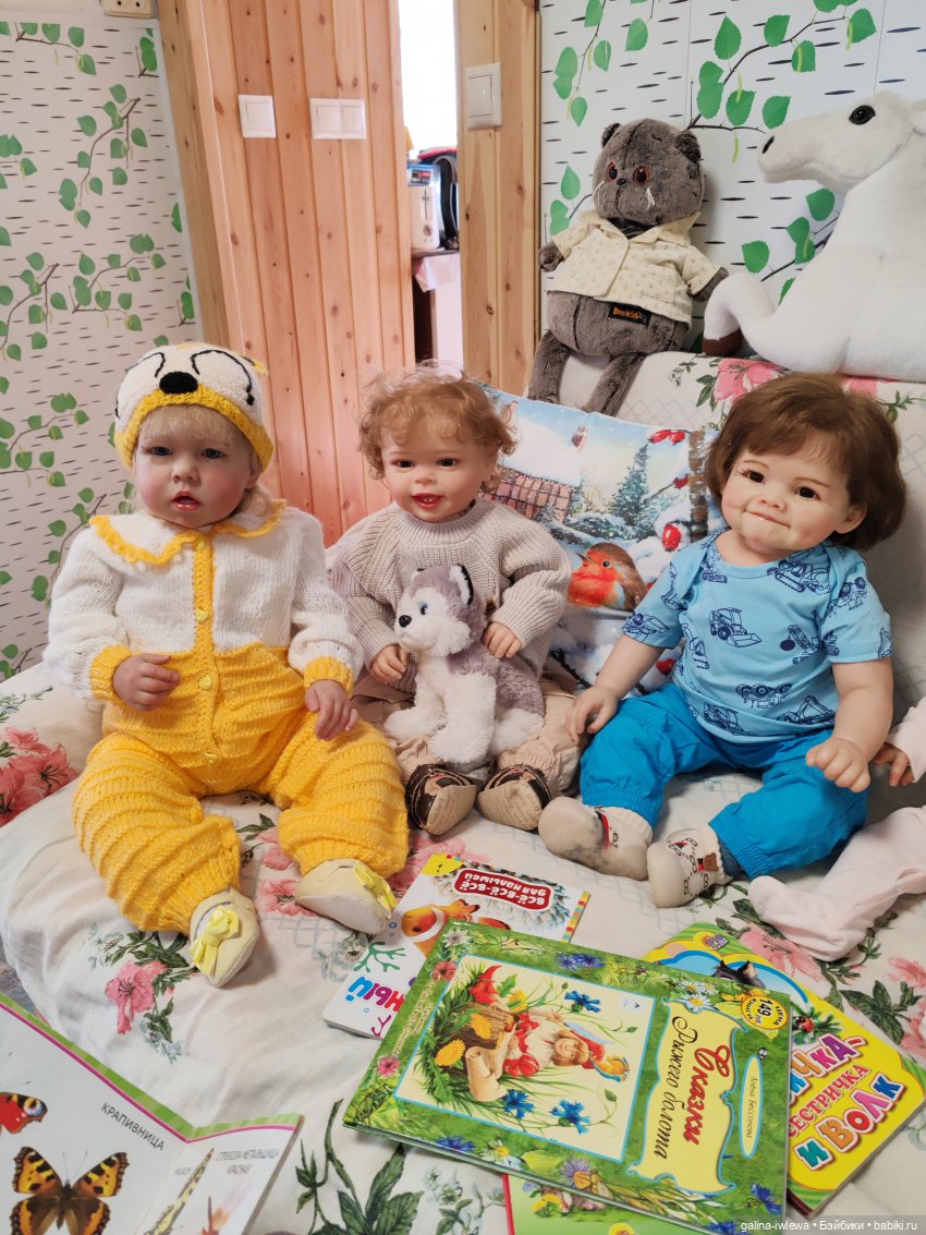 Зимние вечера — Куклы Реборн (Reborn): домашние фото