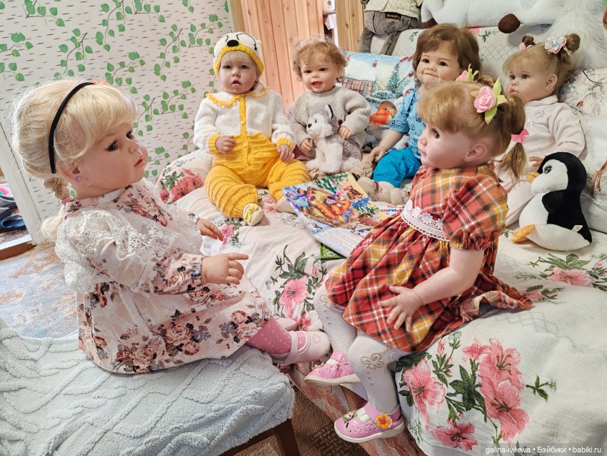 Зимние вечера — Куклы Реборн (Reborn): домашние фото