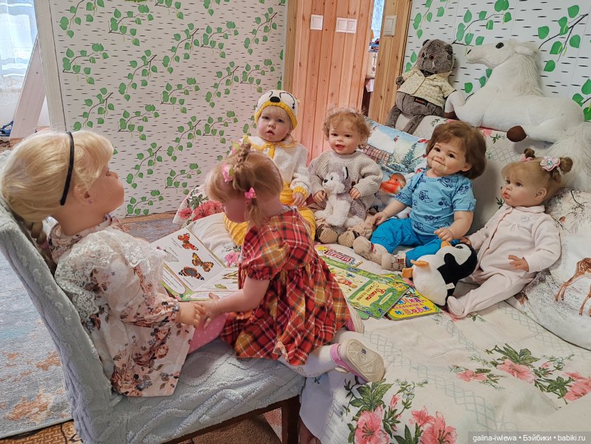 Зимние вечера — Куклы Реборн (Reborn): домашние фото