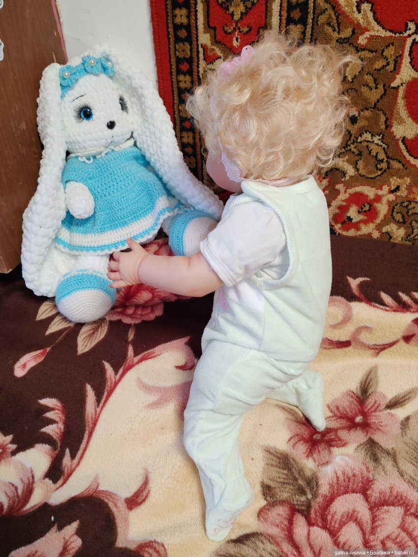 Олюшка и Зайки | Бэйбики Олюшка и Зайки — Куклы Реборн (Reborn): домашние фото