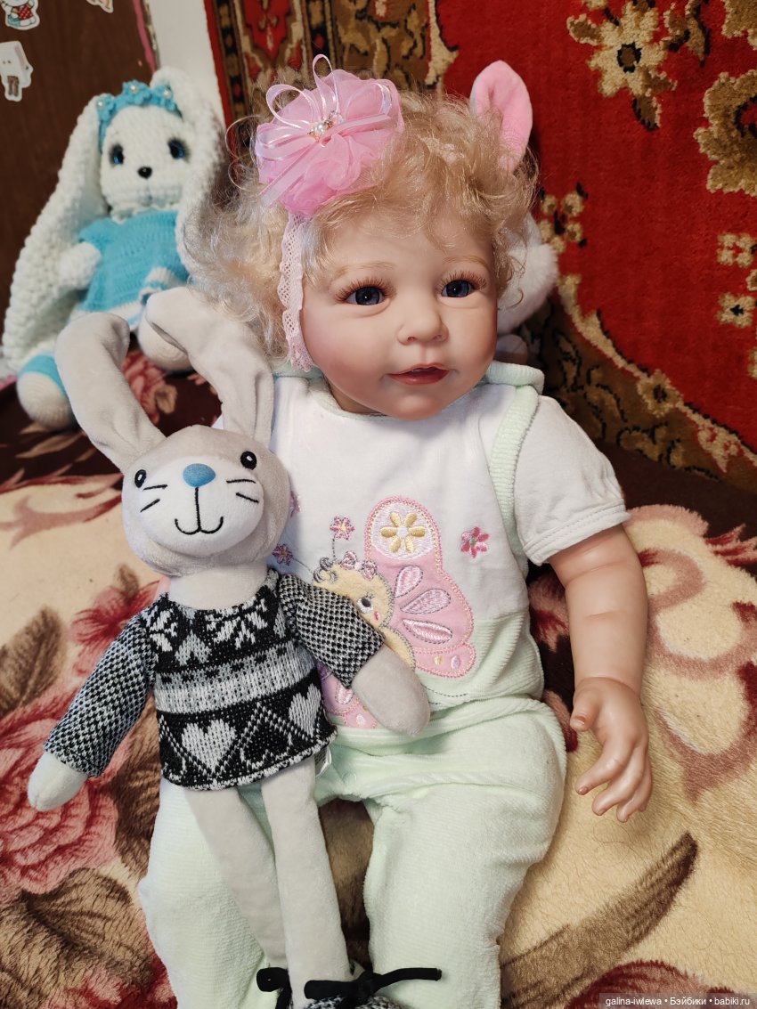 Олюшка и Зайки | Бэйбики Олюшка и Зайки — Куклы Реборн (Reborn): домашние фото