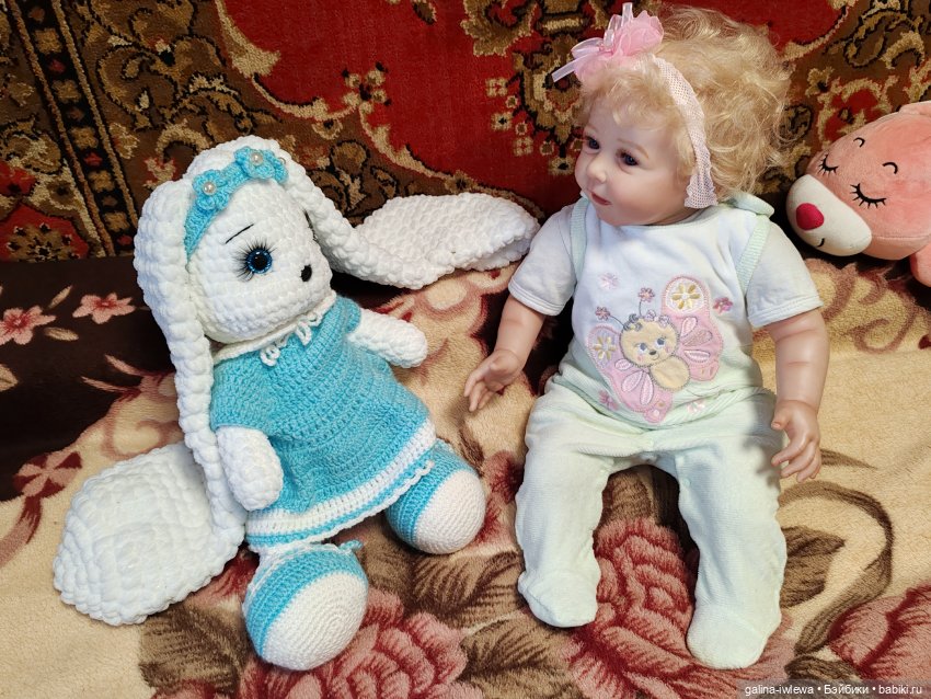 Олюшка и Зайки | Бэйбики Олюшка и Зайки — Куклы Реборн (Reborn): домашние фото (фото 3)