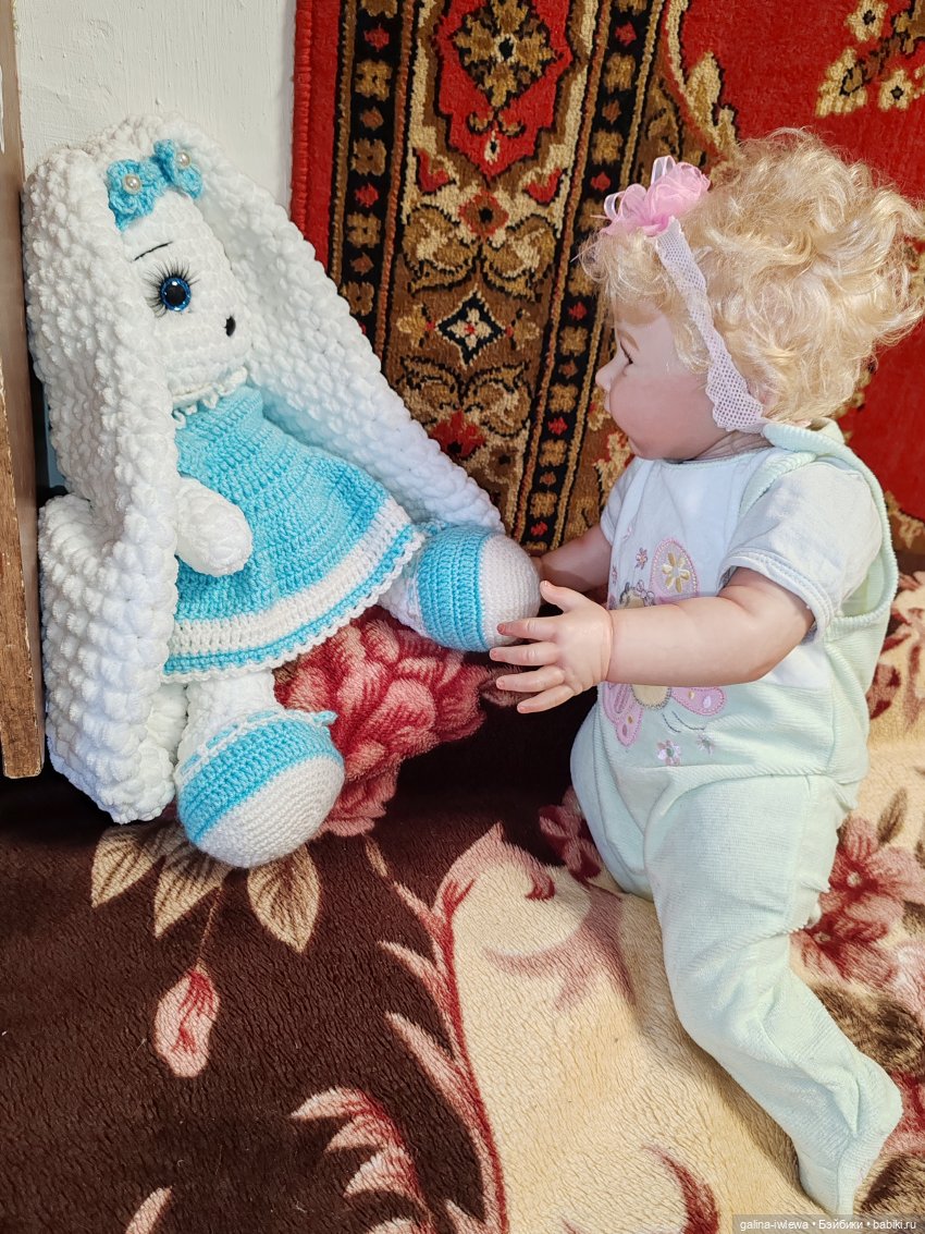 Олюшка и Зайки | Бэйбики Олюшка и Зайки — Куклы Реборн (Reborn): домашние фото