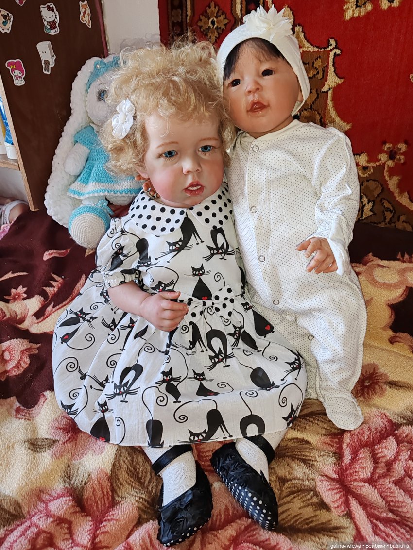 Афина и Маришка — Куклы Реборн (Reborn): домашние фото