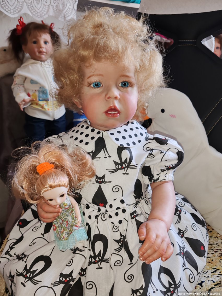 Афина и Маришка — Куклы Реборн (Reborn): домашние фото
