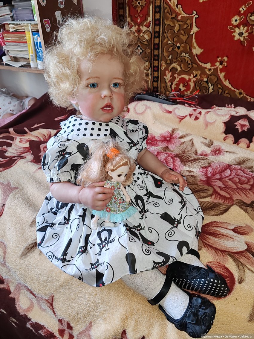 Афина и Маришка — Куклы Реборн (Reborn): домашние фото (фото 7)