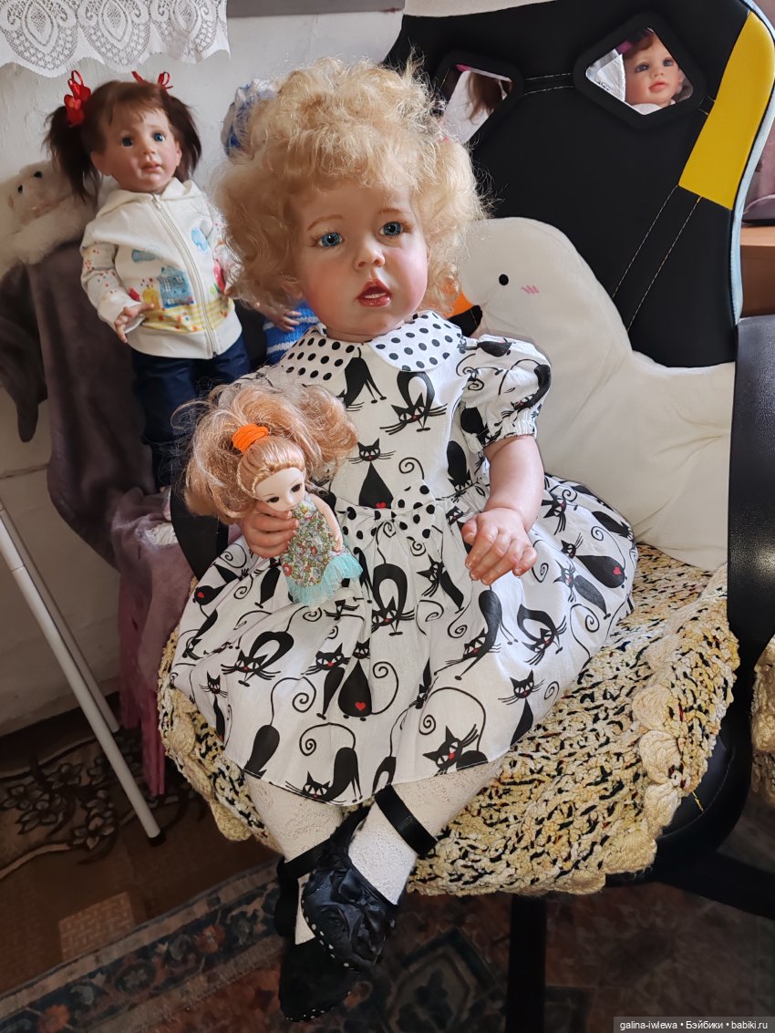 Афина и Маришка — Куклы Реборн (Reborn): домашние фото (фото 10)