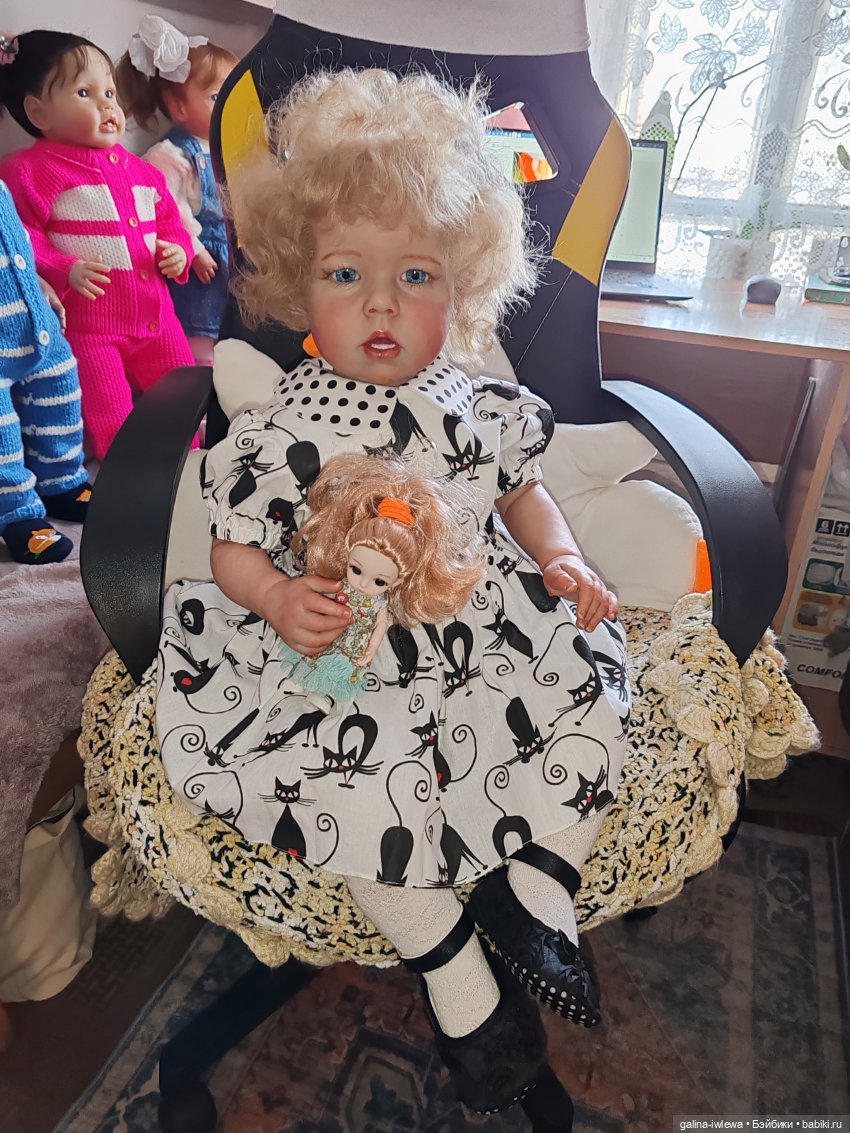 Афина и Маришка — Куклы Реборн (Reborn): домашние фото (фото 9)