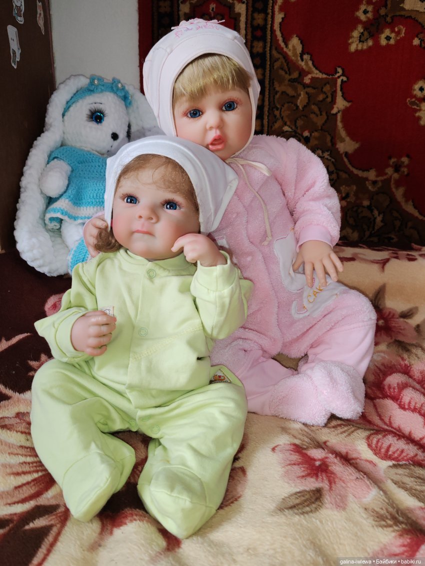 Ника и Любаша | Бэйбики Ника и Любаша — Куклы Реборн (Reborn): домашние фото