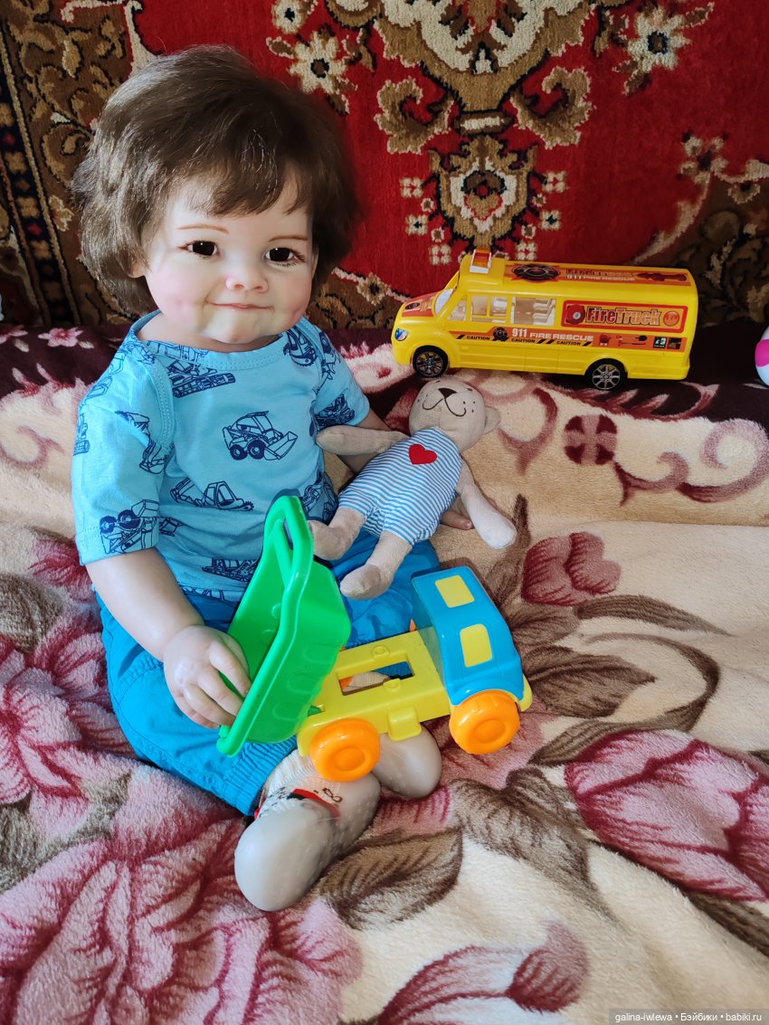 Игрушки для Ванечки | Бэйбики Игрушки для Ванечки — Куклы Реборн (Reborn): домашние фото (фото 3)