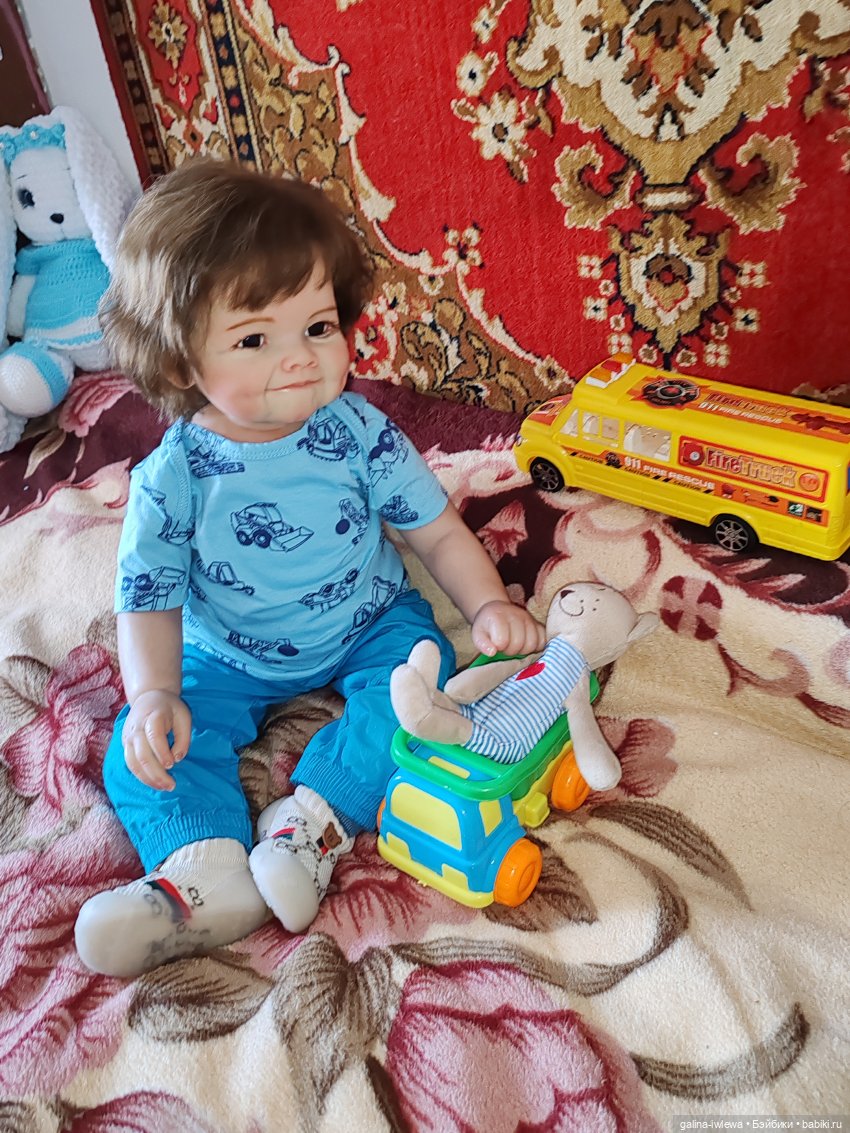 Игрушки для Ванечки | Бэйбики Игрушки для Ванечки — Куклы Реборн (Reborn): домашние фото (фото 4)