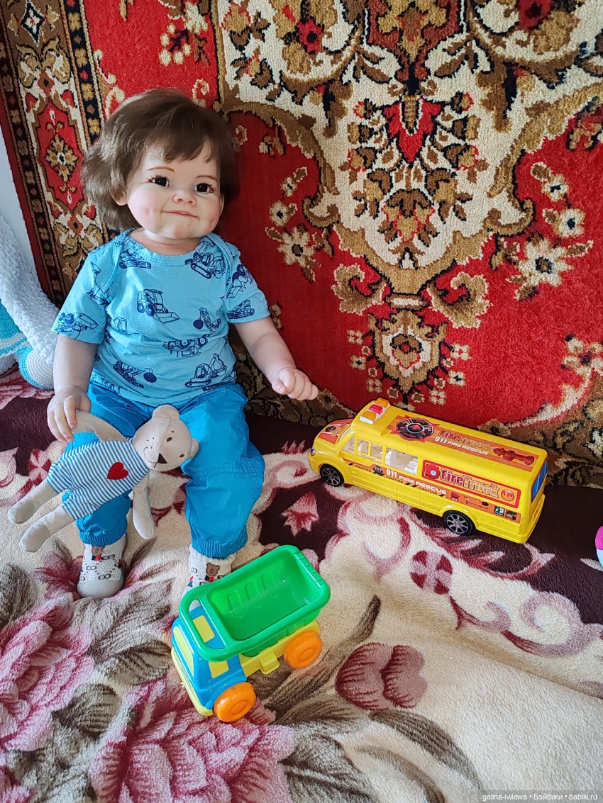 Игрушки для Ванечки | Бэйбики Игрушки для Ванечки — Куклы Реборн (Reborn): домашние фото (фото 5)