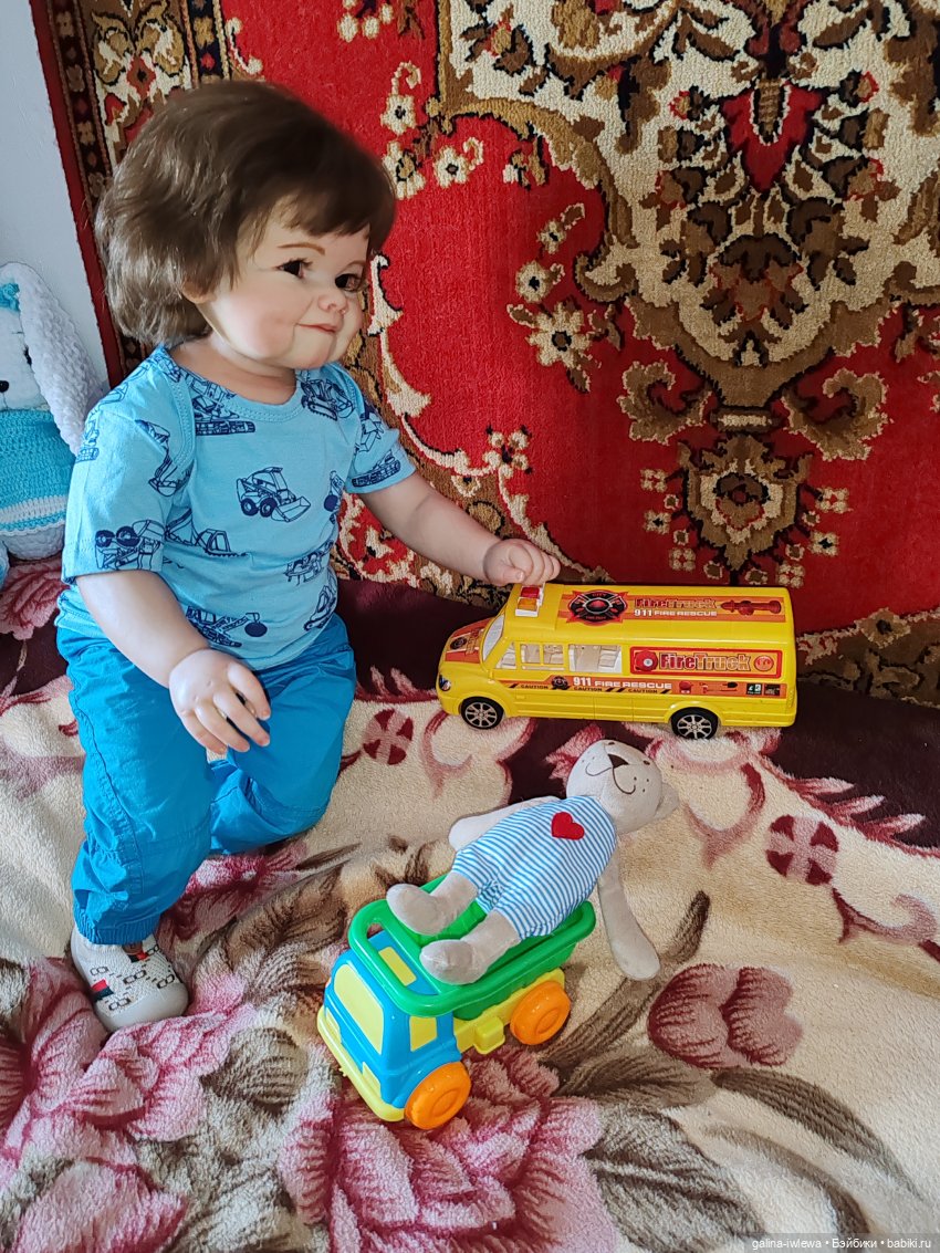 Игрушки для Ванечки | Бэйбики Игрушки для Ванечки — Куклы Реборн (Reborn): домашние фото (фото 7)