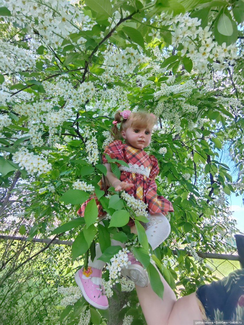 Яна и весна — Куклы Реборн (Reborn): домашние фото