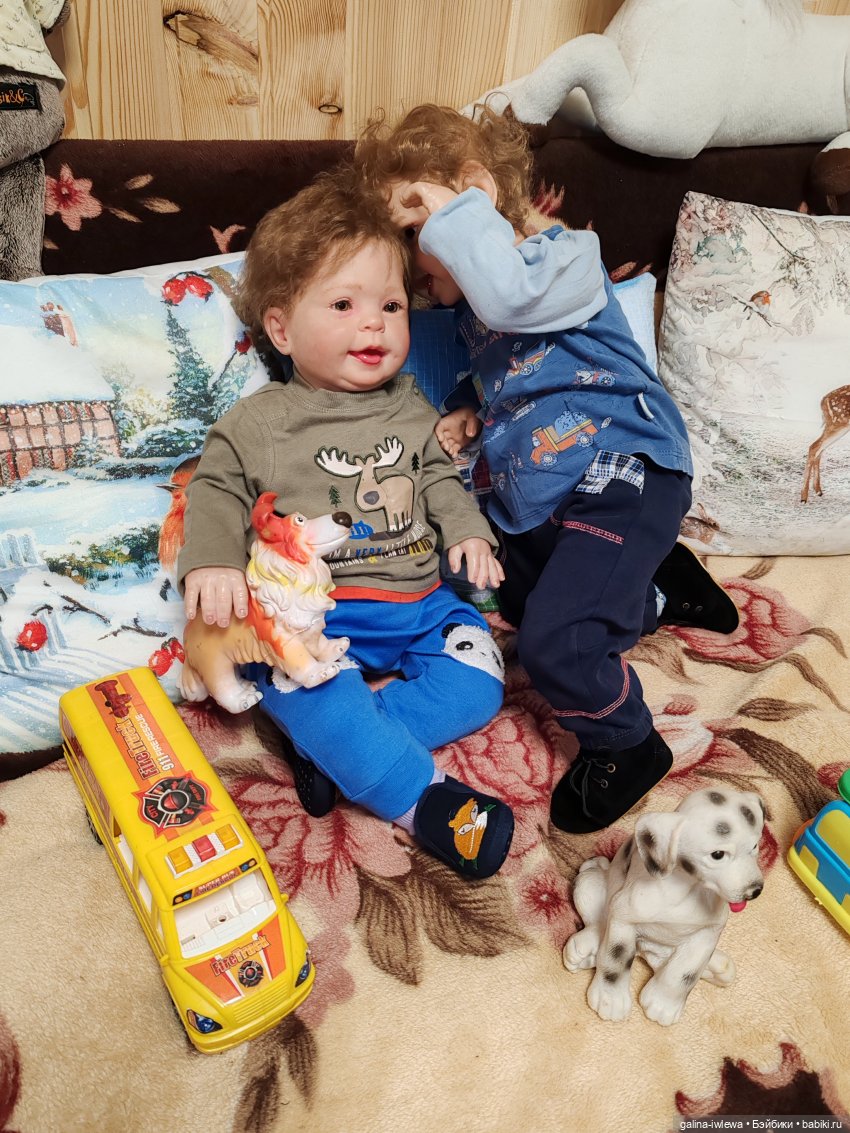Макс и Тимур — Куклы Реборн (Reborn): домашние фото (фото 9)